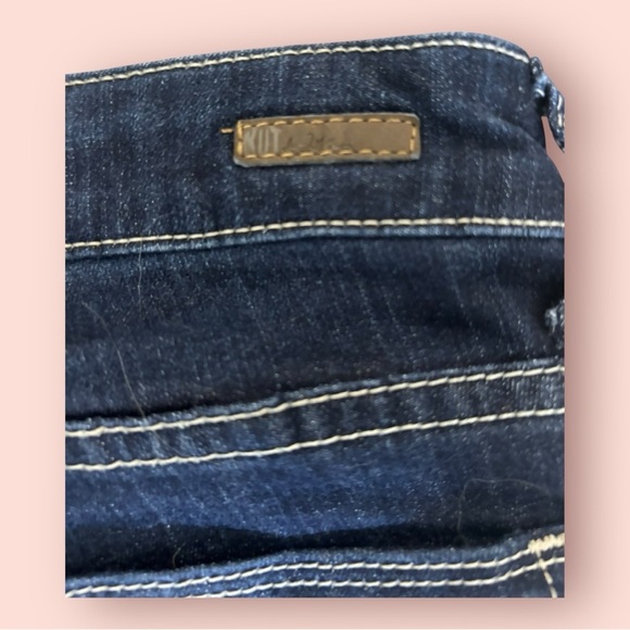 kut from the kloth farrah baby bootcut jeans size 2 petite - Picture 6 of 6